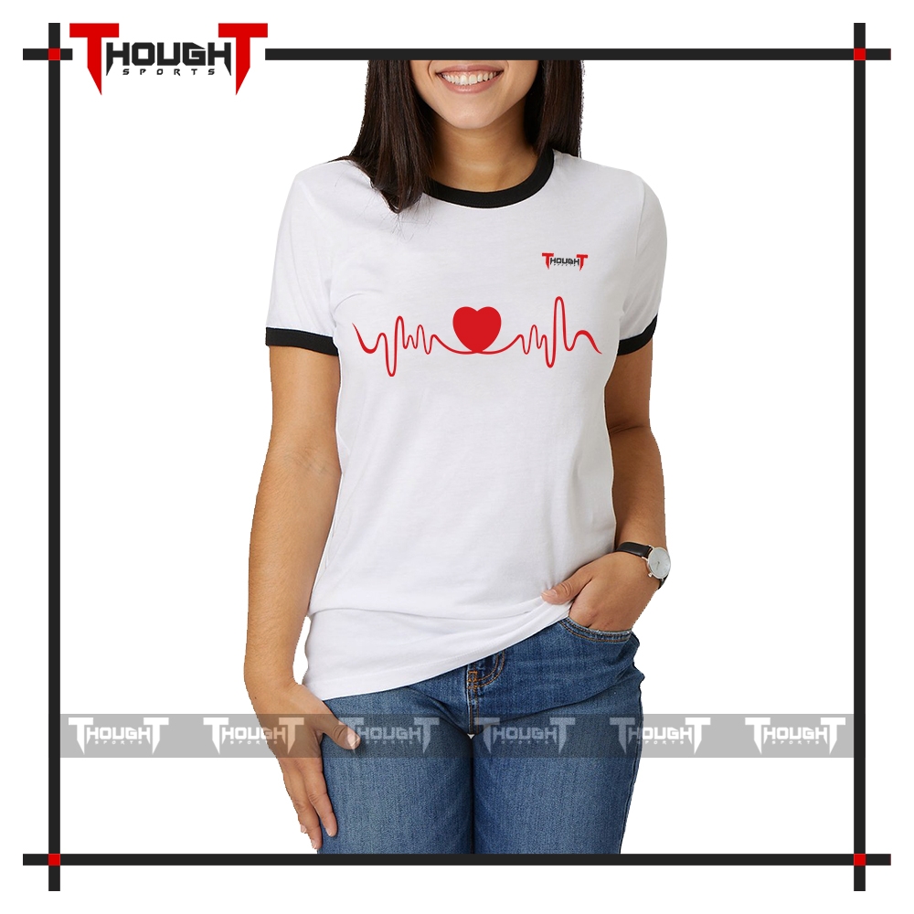 Women White Sublimation T-Shirt