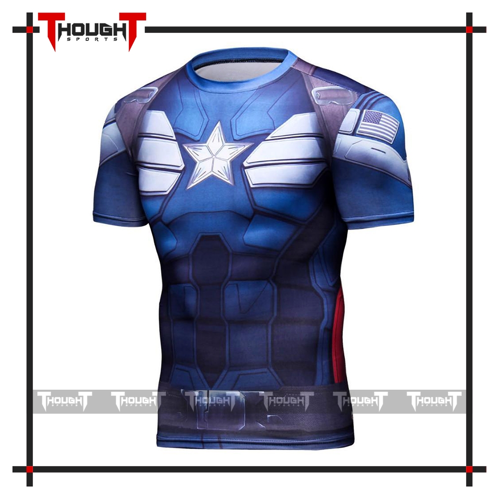 Mens Short Sleeve Compression T-Shirt