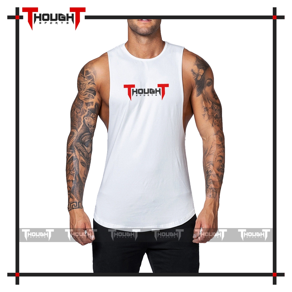 Mens White Tank