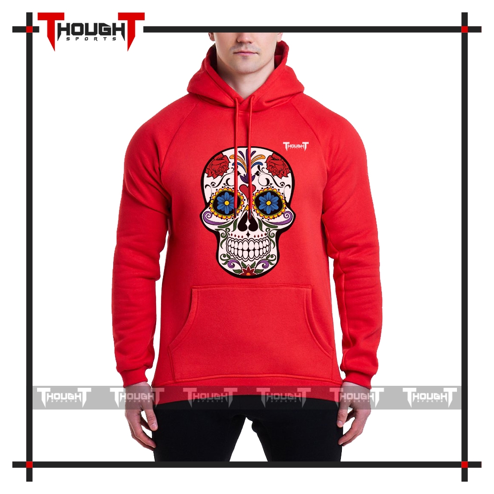 Mens Red Sublimation Hoodie