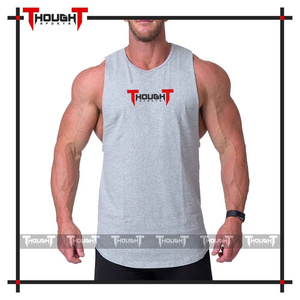 Mens Grey Tank