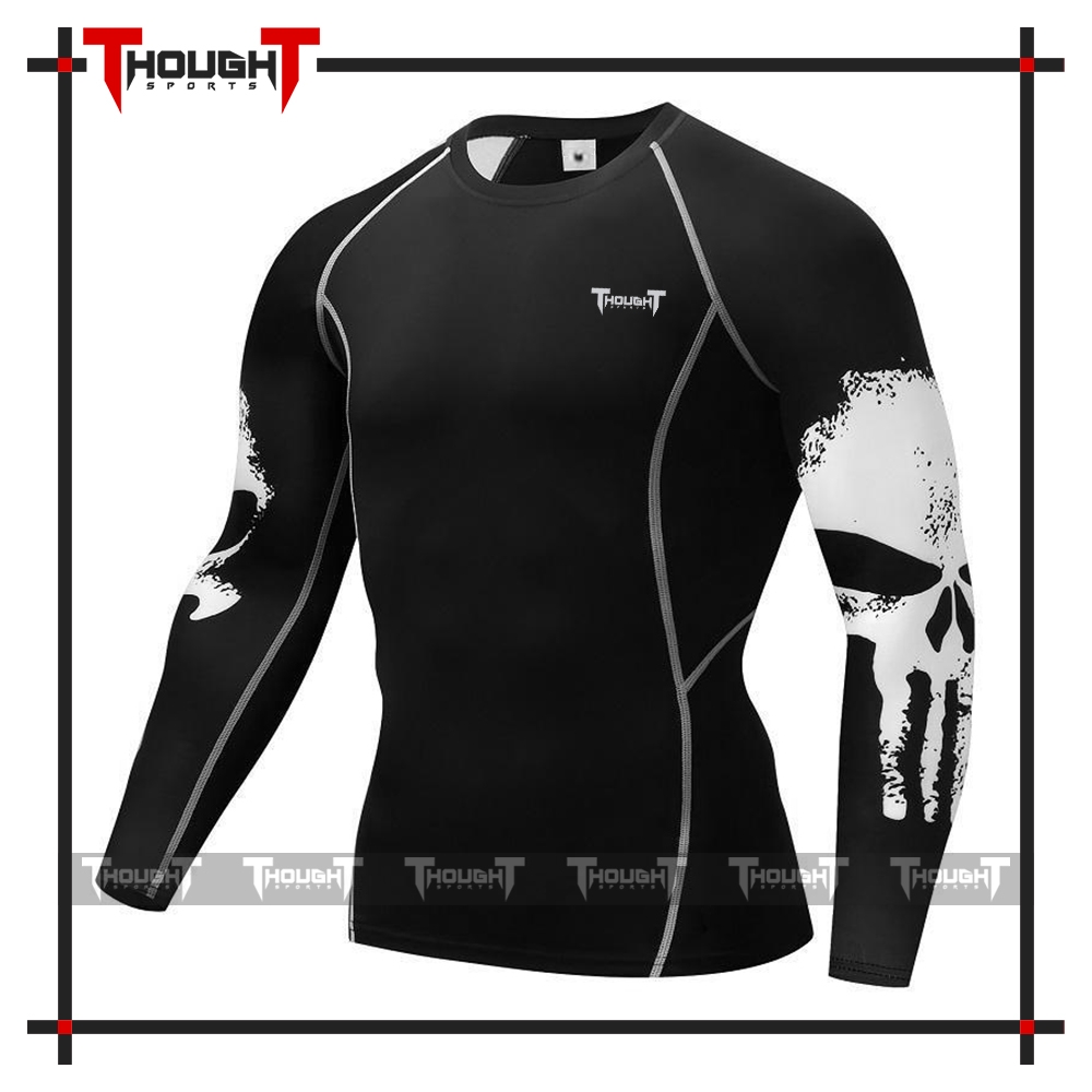 Mens Long Sleeve Compression Shirt