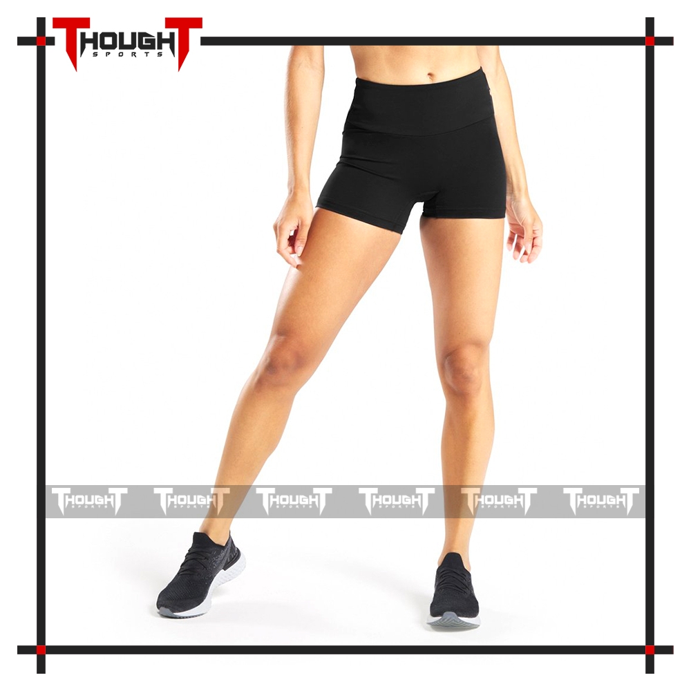 Ladies Black Training Shorts