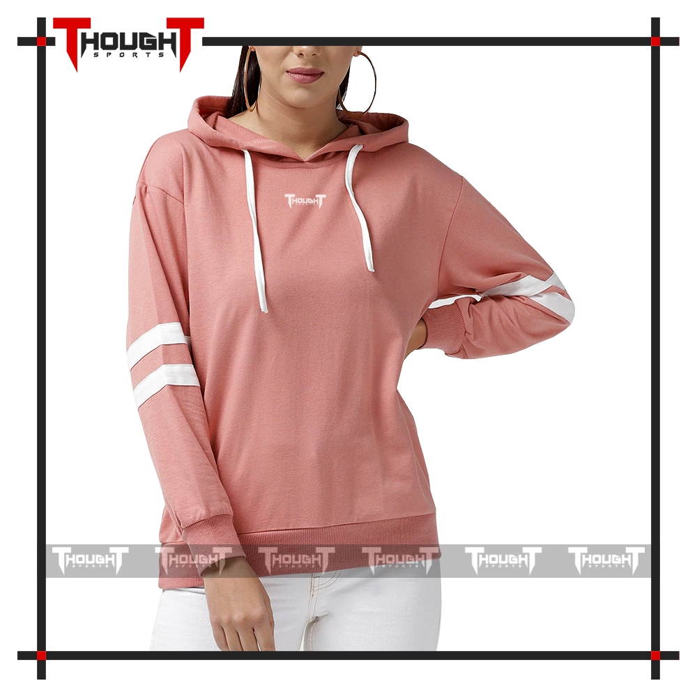 Women Pink Hoodie