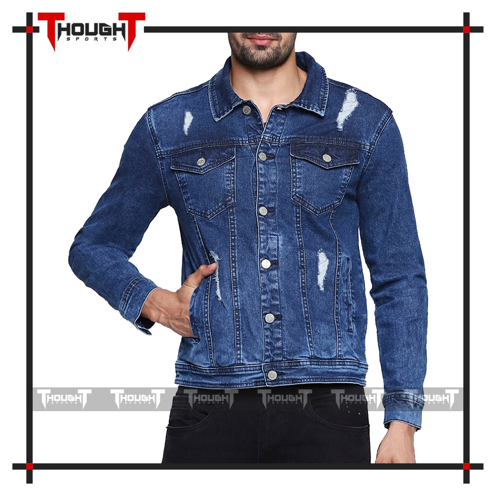 Mens Blue Denim Jacket