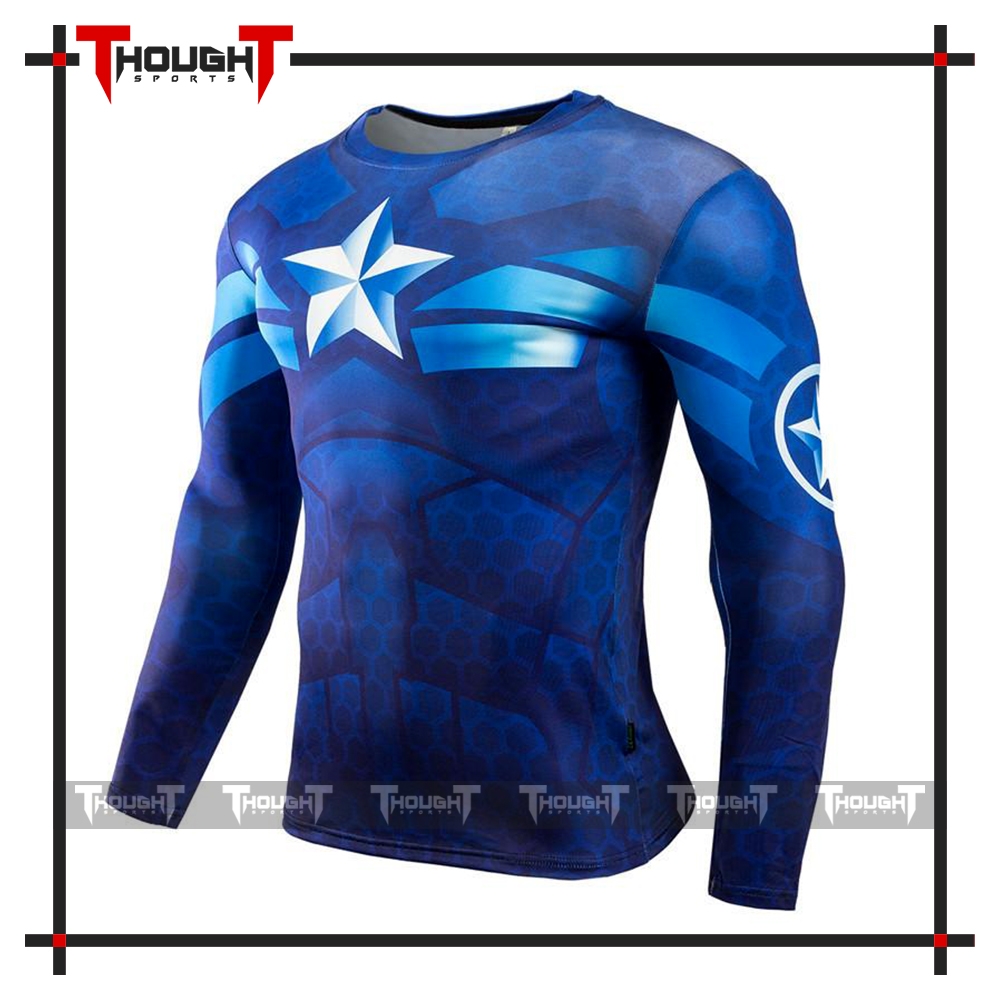 Mens Long Sleeve Compression Shirt