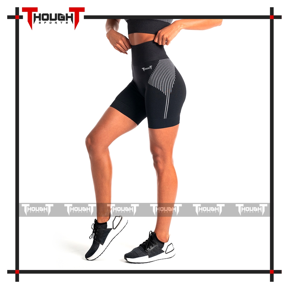 Ladies Black Training Shorts