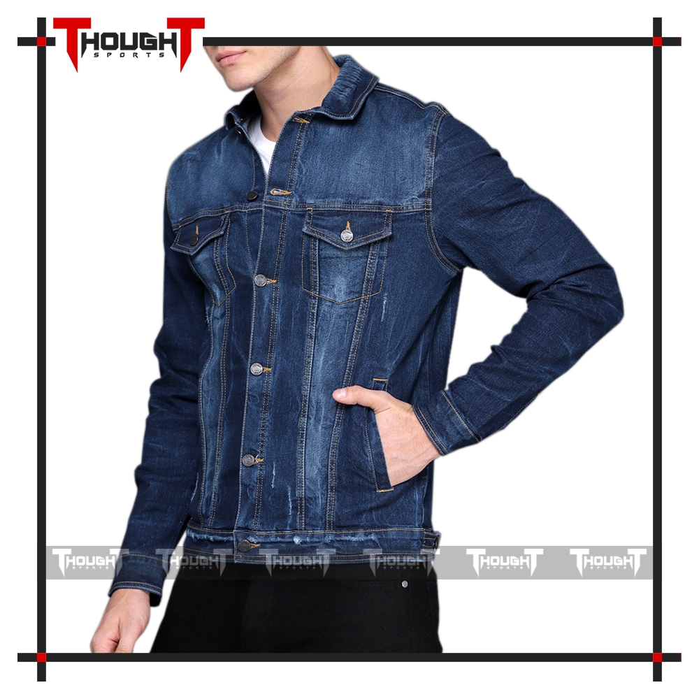 Mens Blue Denim Jacket